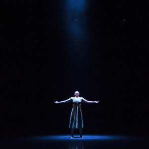 En Rui Foo in Natalie Weir’s Excerpt from Where the Heart Is. Photo: Dylan Evans.